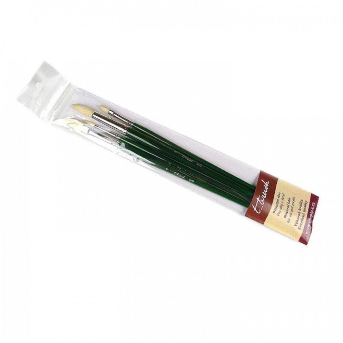 Sada štětců t-brush, sada přírodních štětců BS09