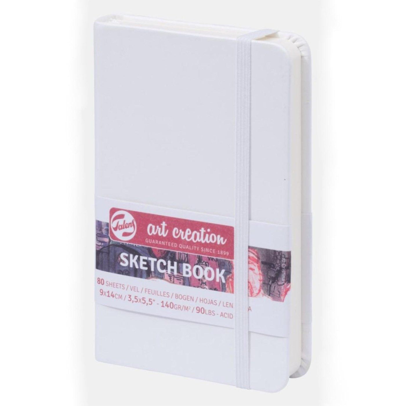 Art book, Art Creation, skicák, 9 x 14 cm, bílý