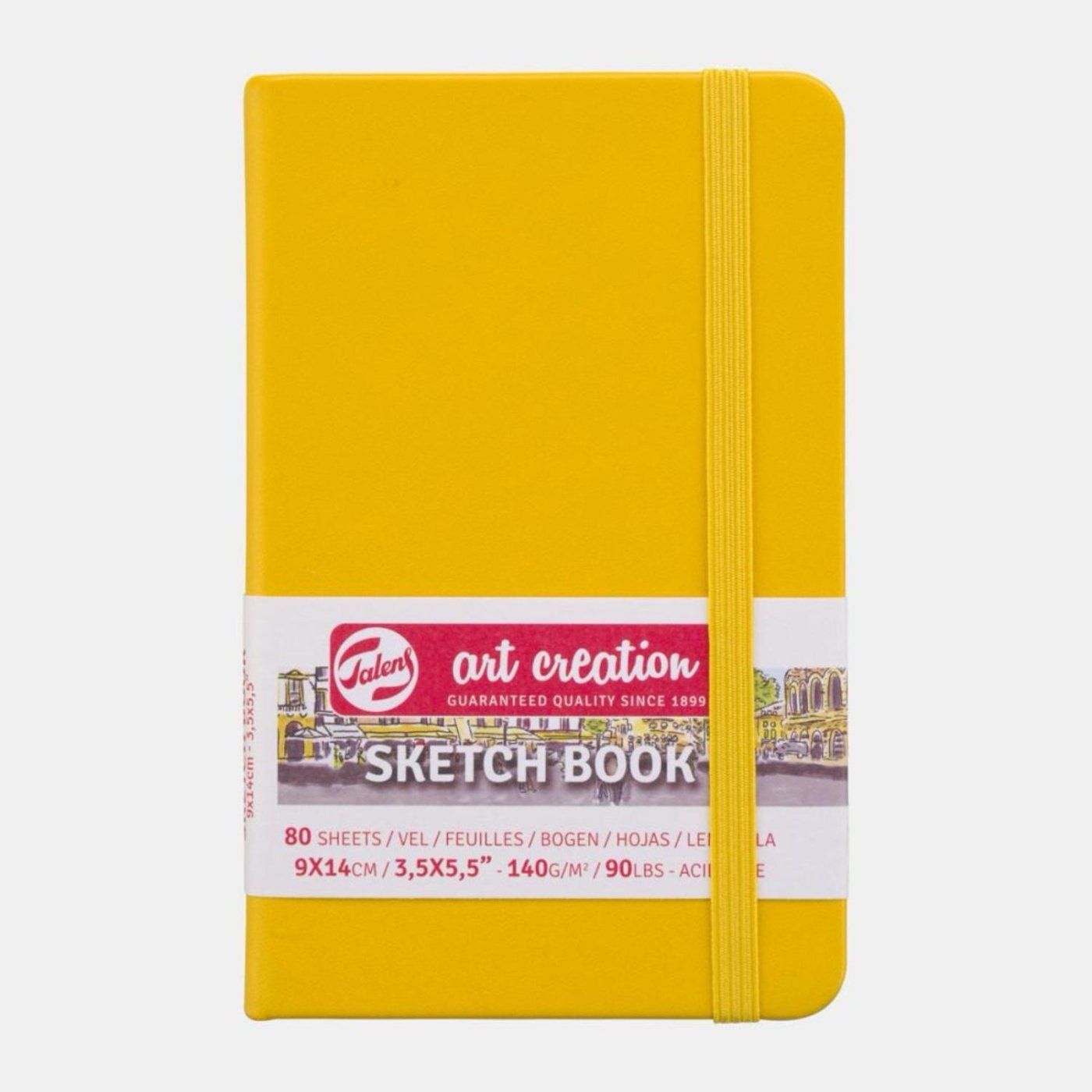 Art book, Art Creation, skicák, 9 x 14 cm, žlutý