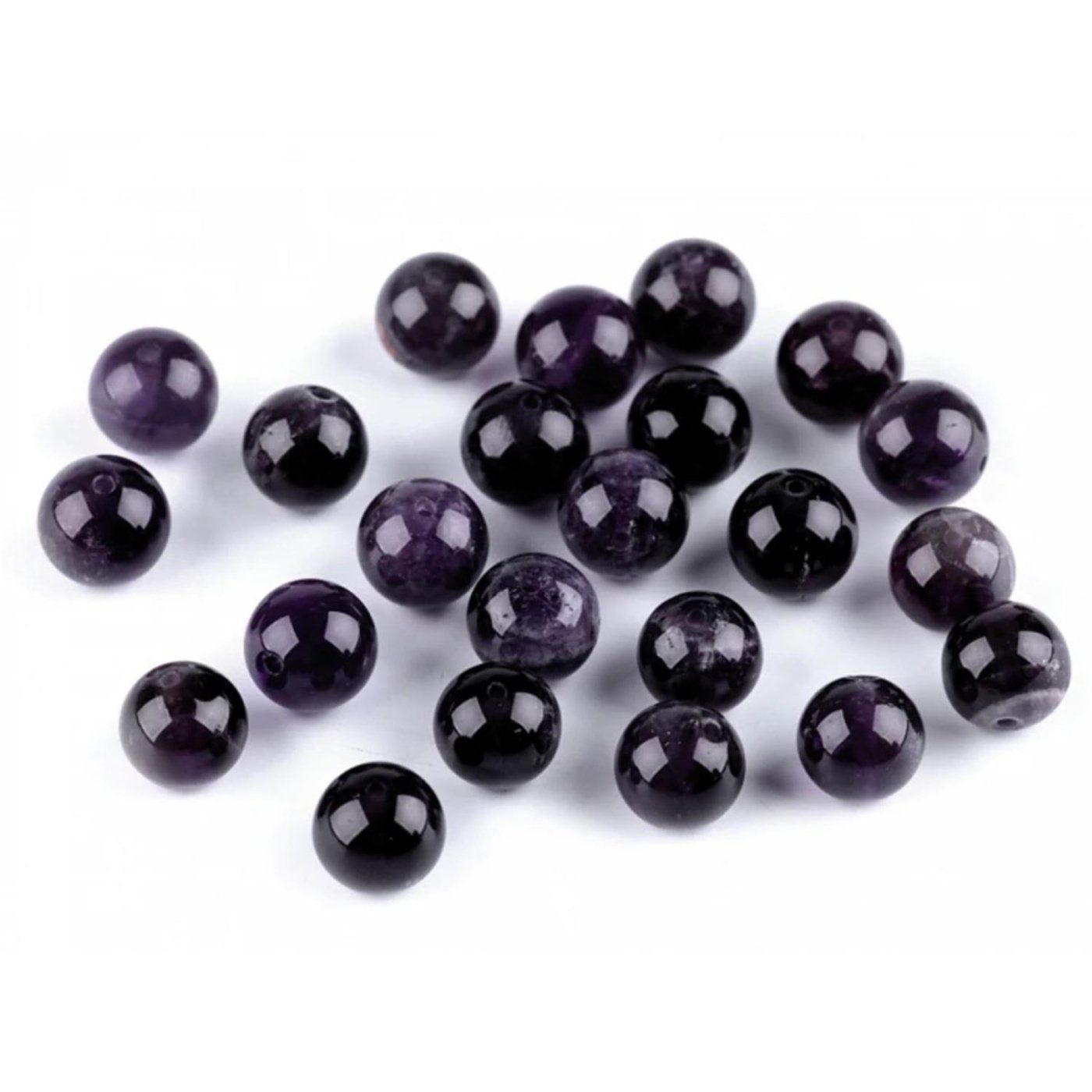 Ametyst, přírodní minerál 8 mm