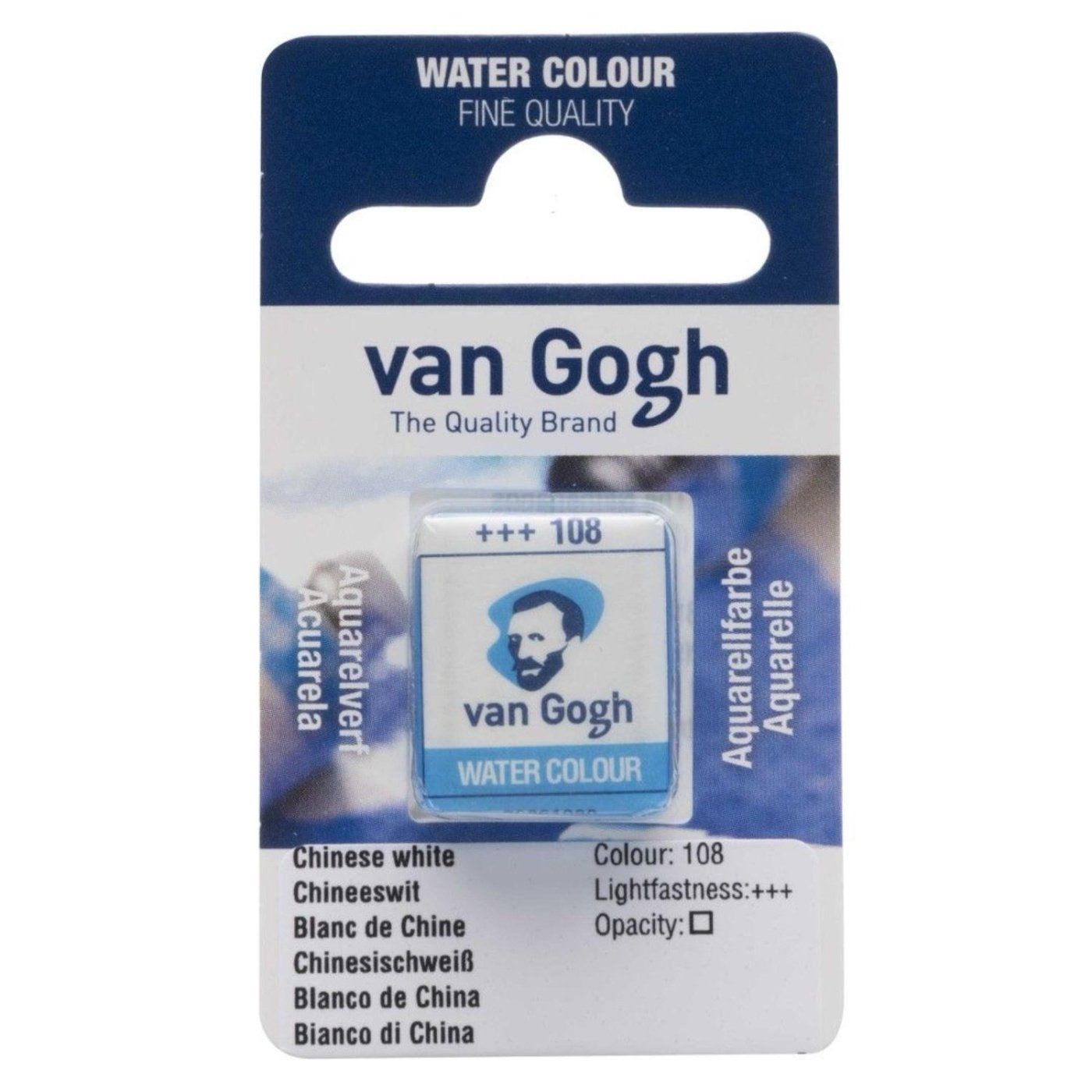 Akvarel Van Gogh, 2 ml, čínská bílá