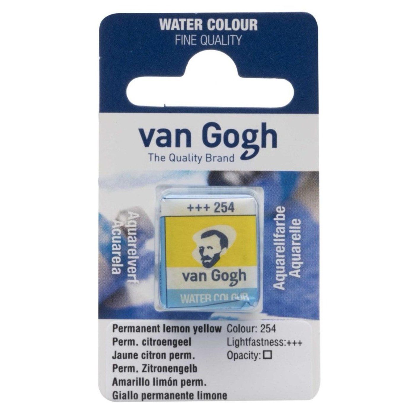 Akvarel Van Gogh, 2 ml, Permanent lemon yellow