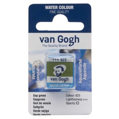 Akvarel Van Gogh, 2 ml, zelená míza