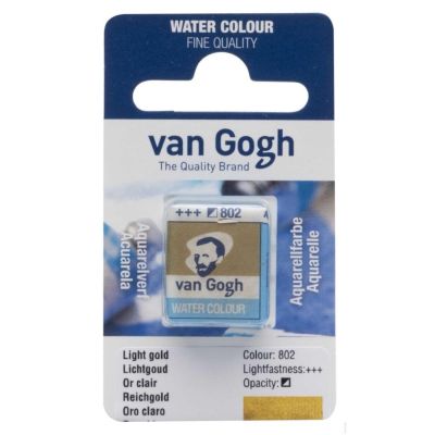 Akvarelová barva Van Gogh, 2 ml, Světle zlatá