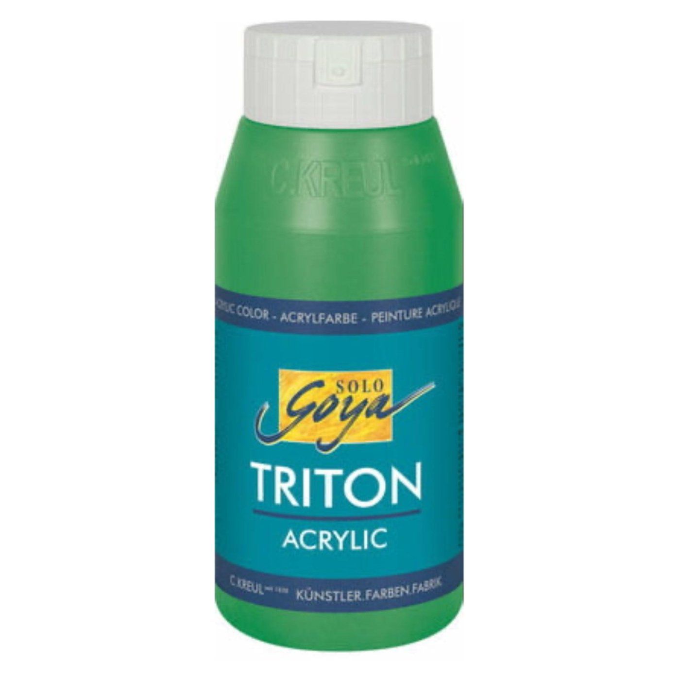 TRITON KREUL SOLO GOYA, akrylová barva permanentní zelená 750 ml