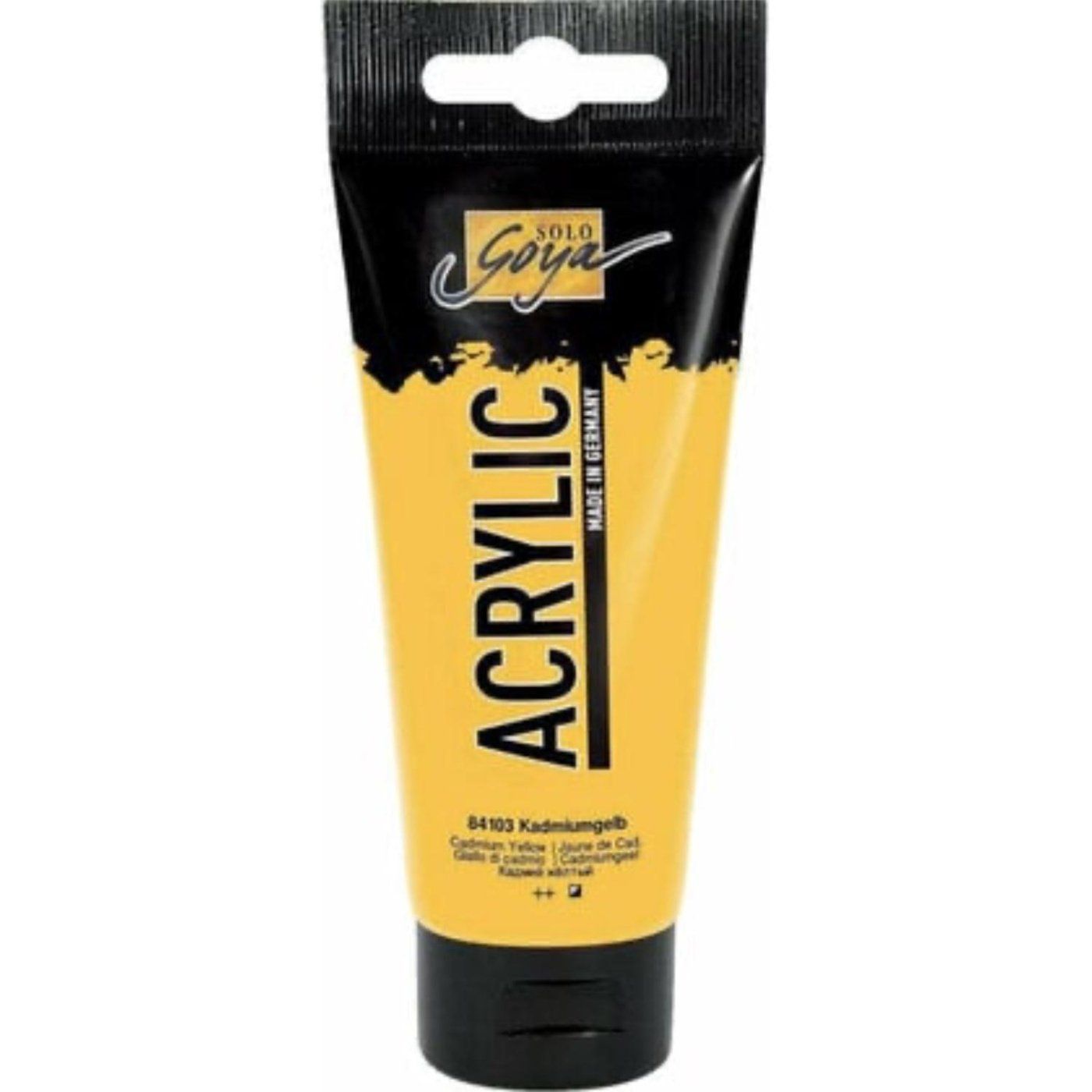 SOLO GOYA, akrylová barva kadmium žlutá 100 ml