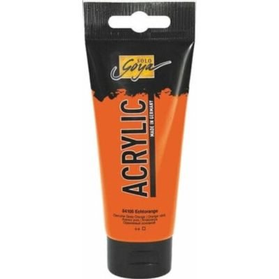 SOLO GOYA, akrylová barva oranžová 100 ml