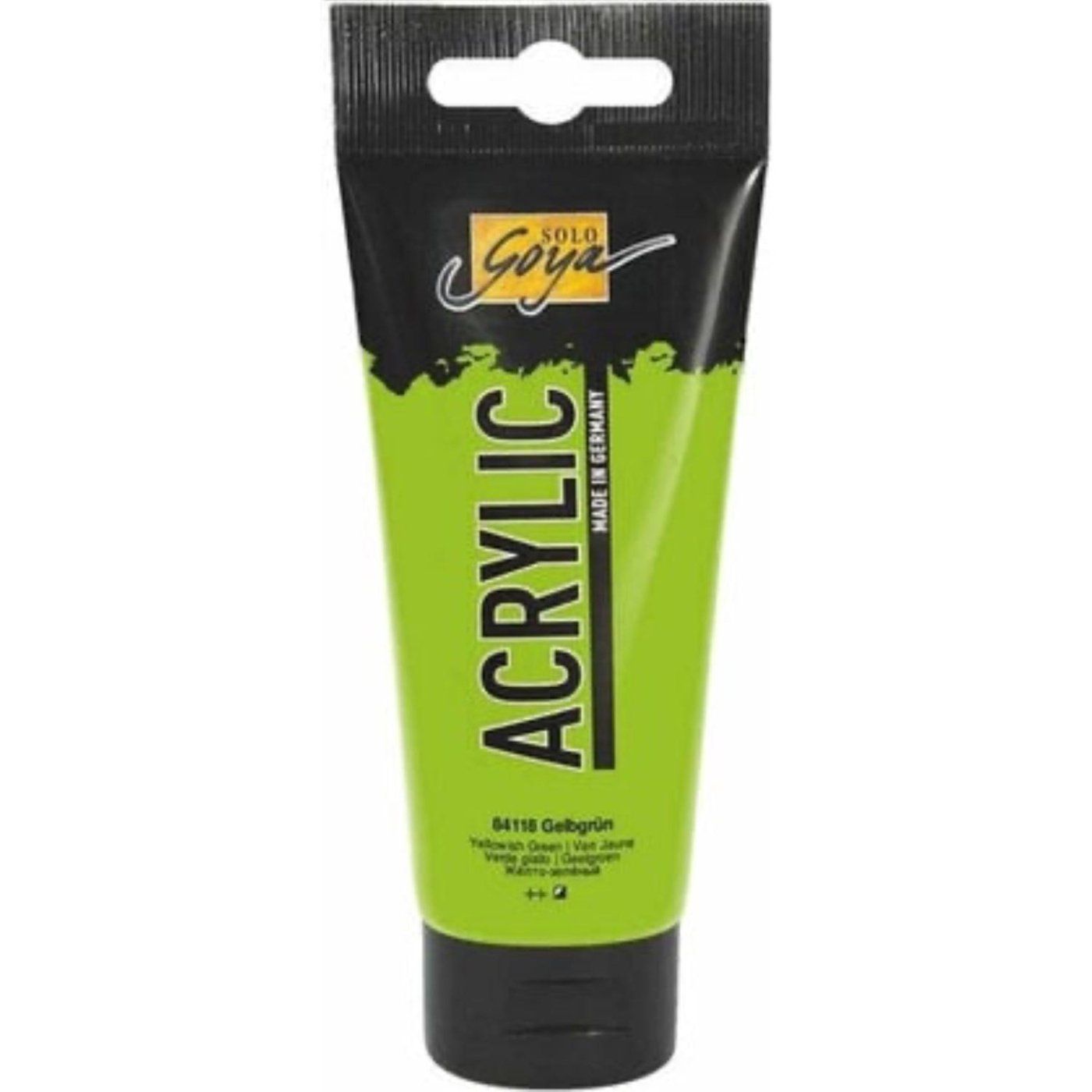 SOLO GOYA, akrylová barva žlutozelená 100 ml