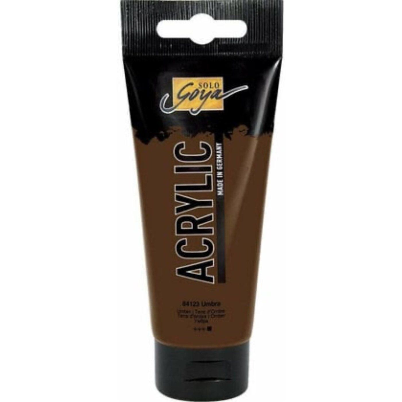 SOLO GOYA, akrylová barva tmavý okr 100 ml