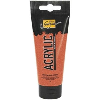 SOLO GOYA, akrylová barva jantarově žlutá 100 ml