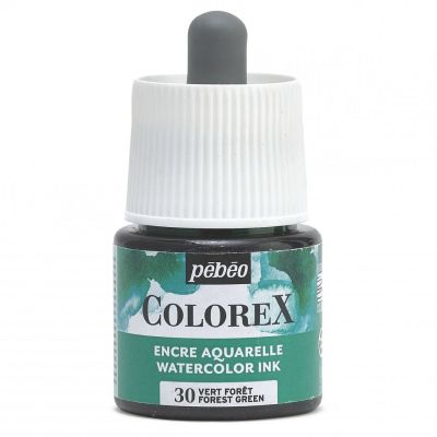 Akvarelový inkoust COLOREX, lesní zelená 45 ml