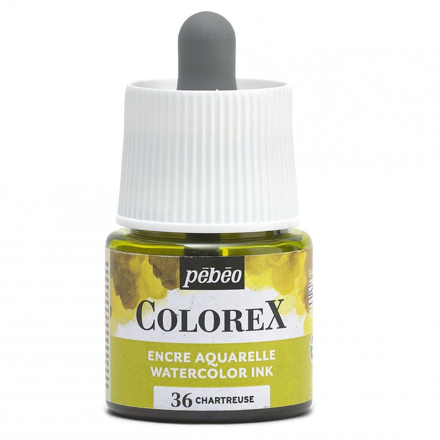 Akvarelový inkoust COLOREX, chartreuse 45 ml