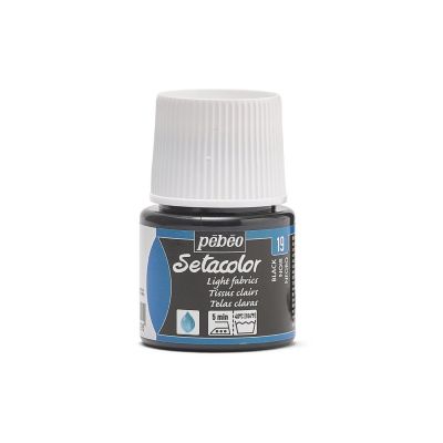 Setacolor light 45 ml, 19 Černá