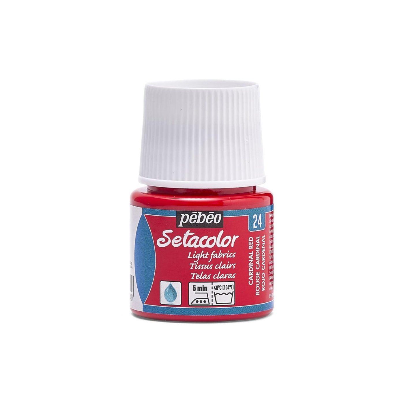 Setacolor light 45 ml, 24 kardinální červená