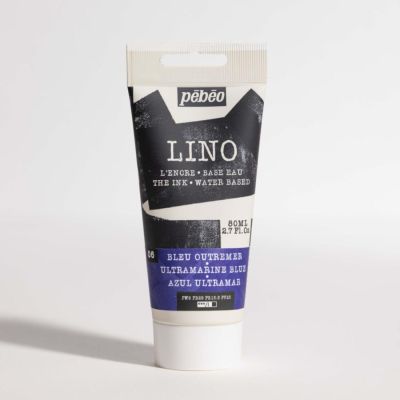 Linorytová barva PEBEO LINOCUT - ultramarínová modř, 80 ml