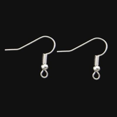 Háček 17 x 0,5 mm, 10 ks, platinový