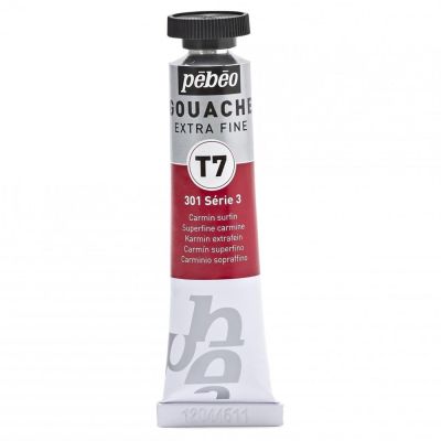 Kvaš T7 extra jemný 20 ml, superjemný karmín