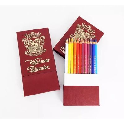 KOH-I-NOOR, sada tužek POLYCOLOR v retro obalu, 24 ks