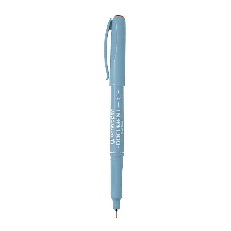 CENTROPEN liner 2631, černý, hrot 0,1 mm