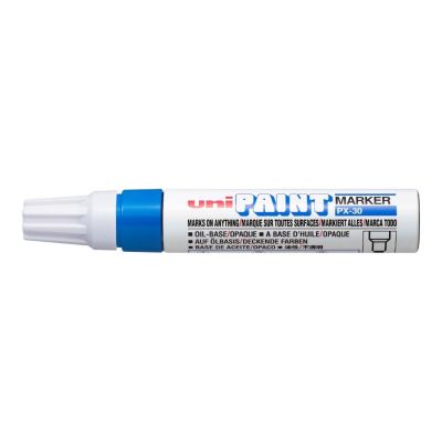 Lakový popisovač UNI PX-30, 4,0 - 8,5 mm, modrý
