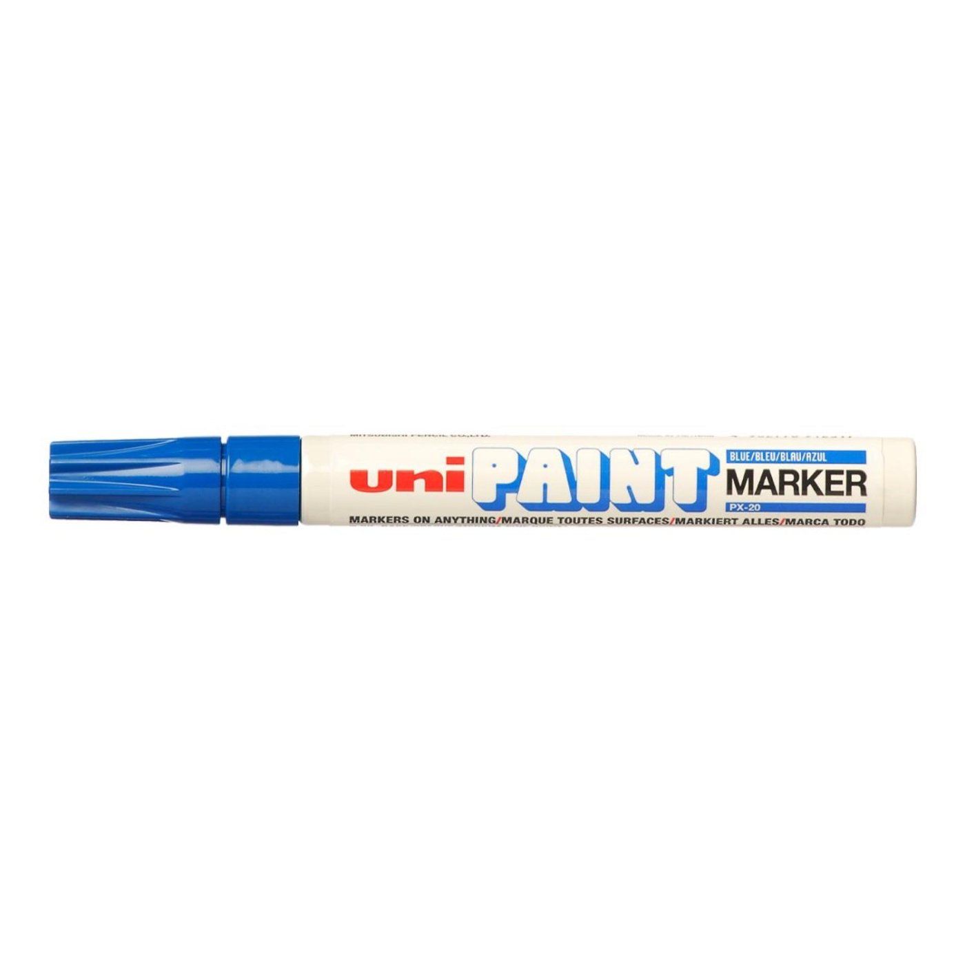 Lakový popisovač UNI PX-20, 2,2 - 2,8 mm modrý