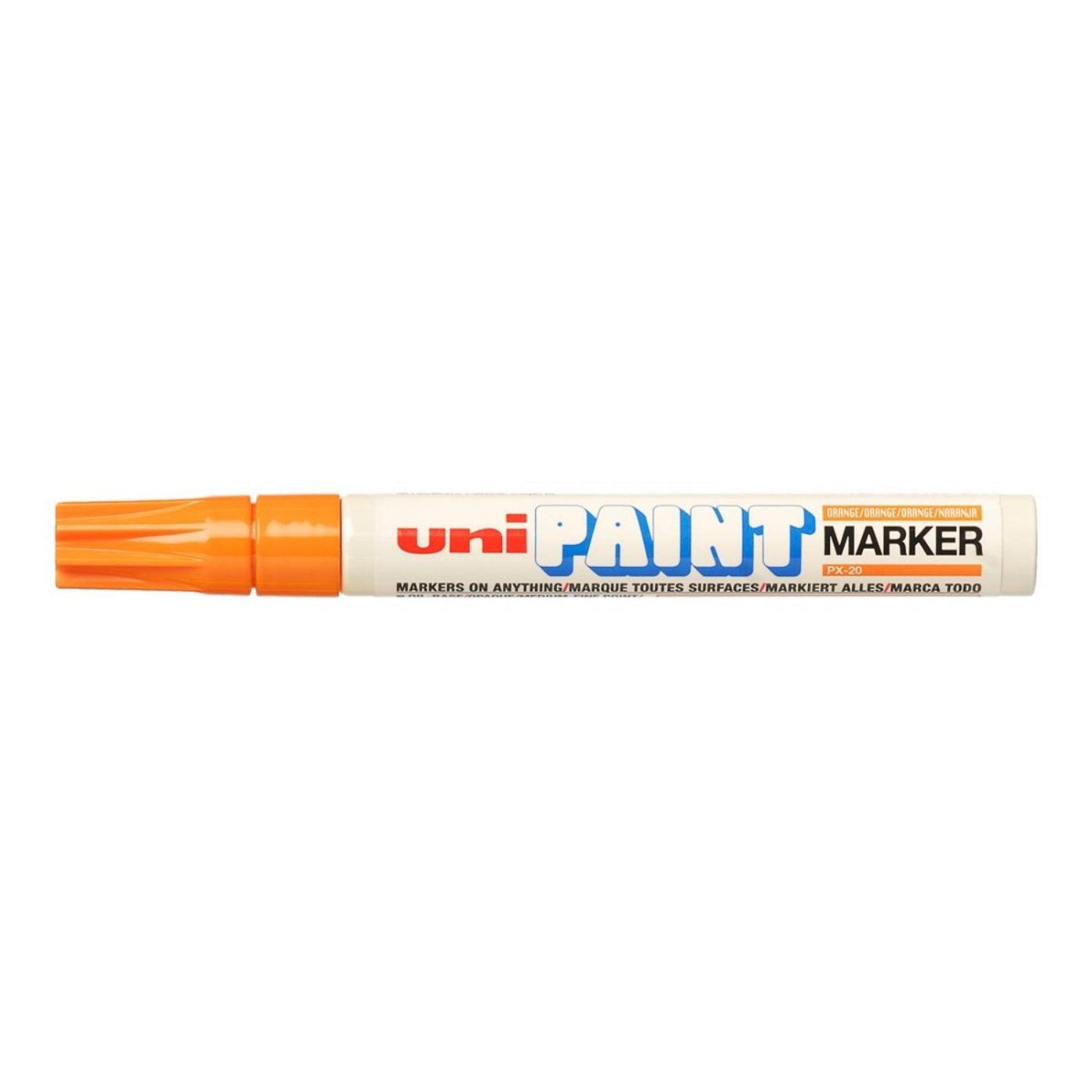 Lakový popisovač UNI PX-20, 2,2 - 2,8 mm, oranžový