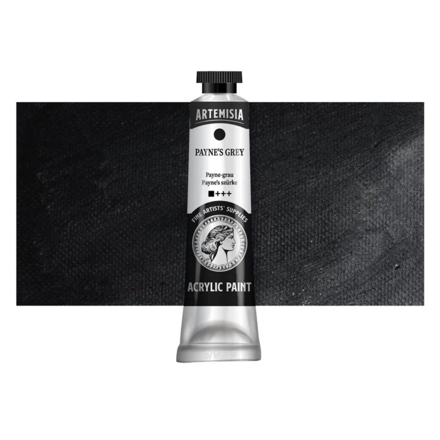 Akrylová barva Artemisia paynes grey, 40 ml