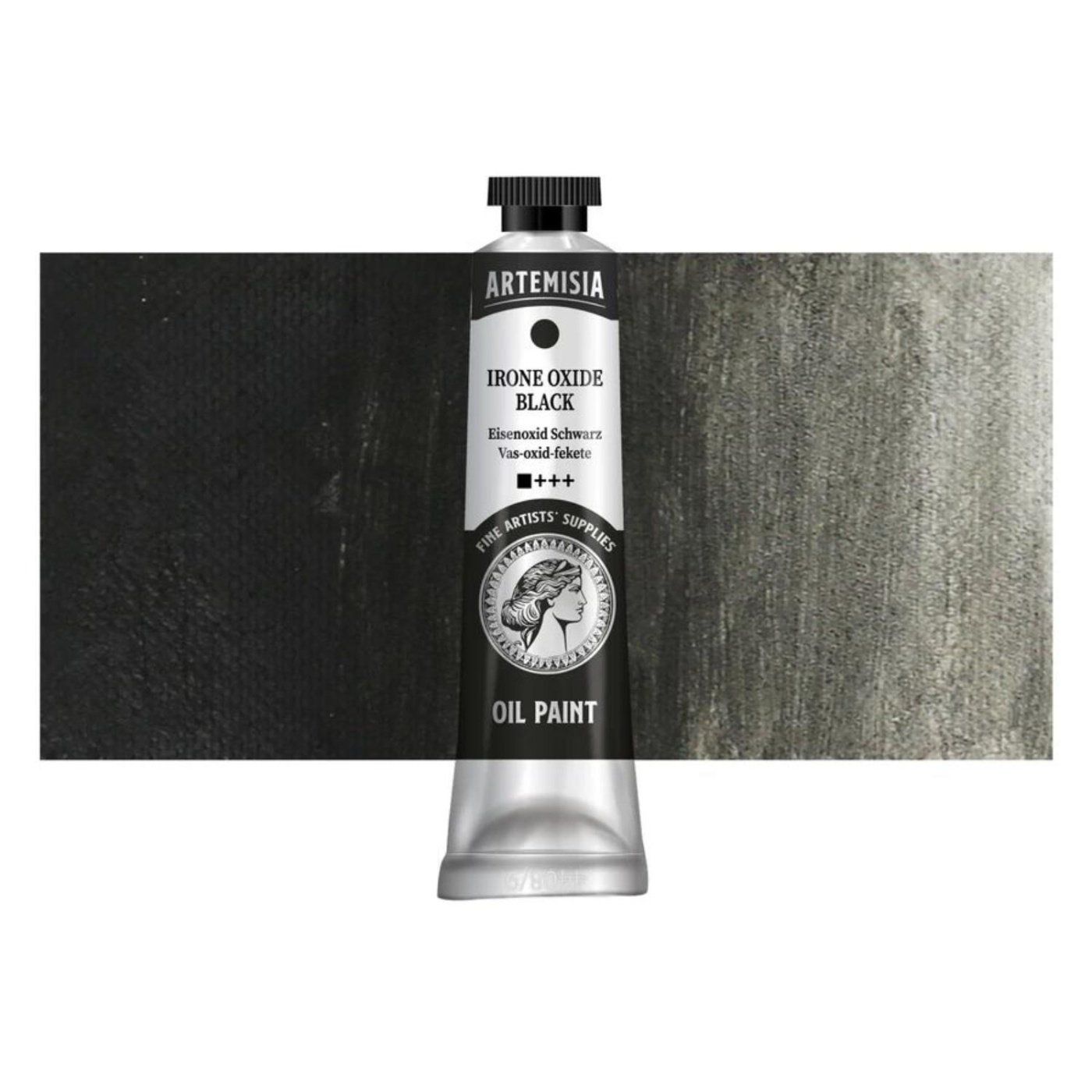 Artemisia olejová barva iron oxide black, 40 ml