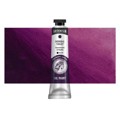 Artemisia minerální fialová olejová barva, 40 ml