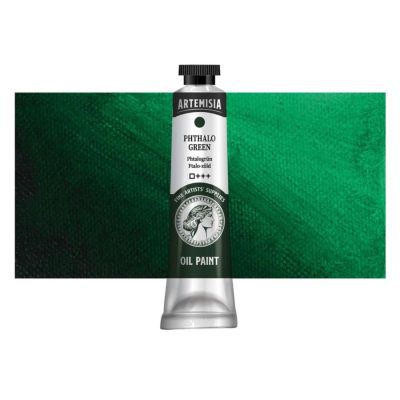 Artemisia phthalo zelená olejová barva, 40 ml