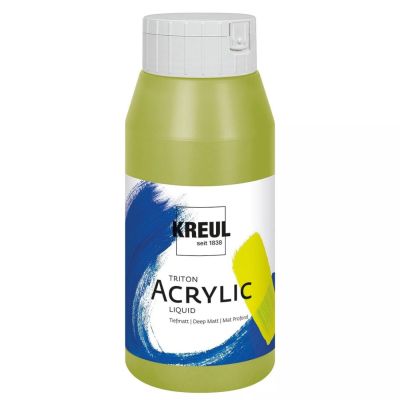 TRITON KREUL SOLO GOYA, akrylová barva olivově zelená 750 ml