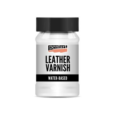 Leather varnish, lak na kůži matný, 100 ml