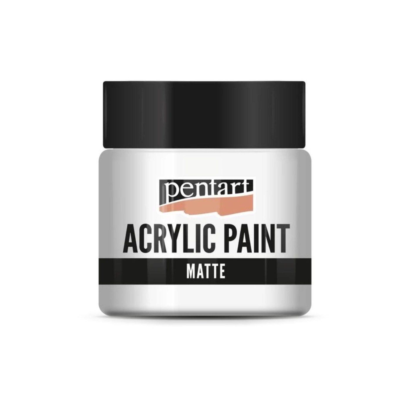 Akrylová barva matná 50 ml, šedobílá