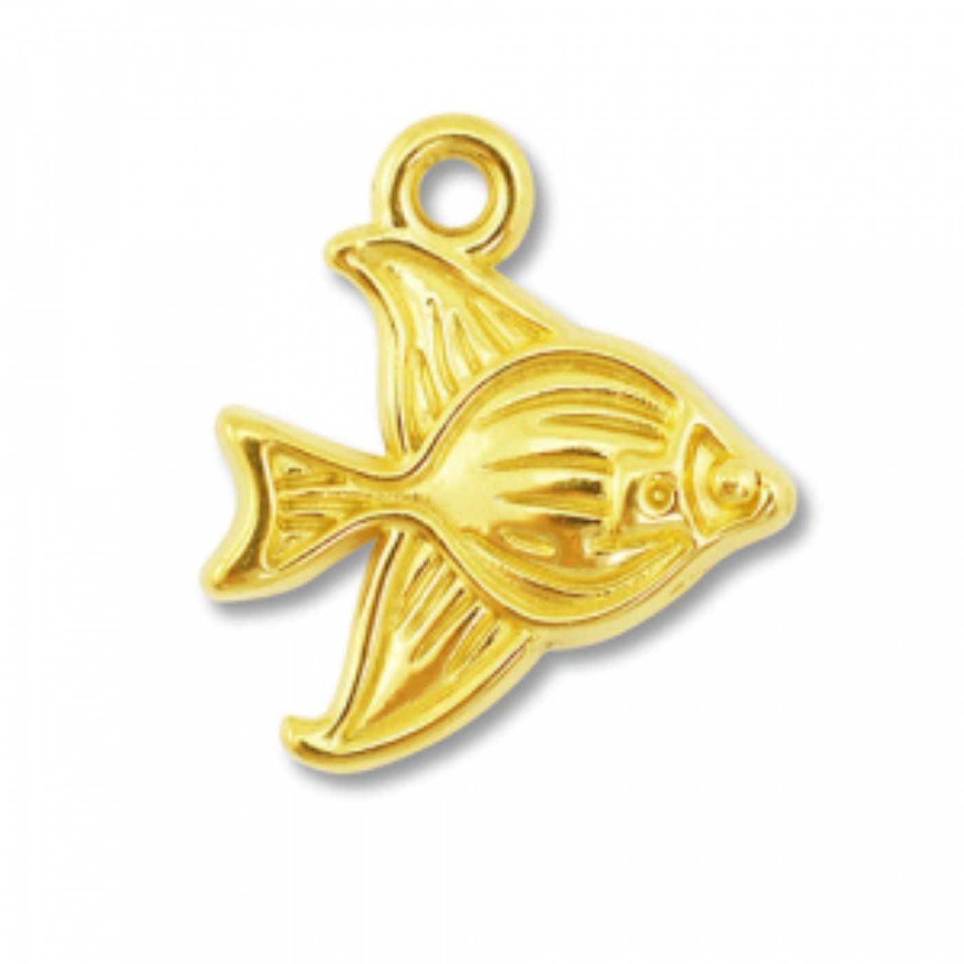 Přívěsek z nerezové oceli, betafish zlatá