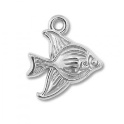 Přívěsek z nerezové oceli, betafish stříbrná
