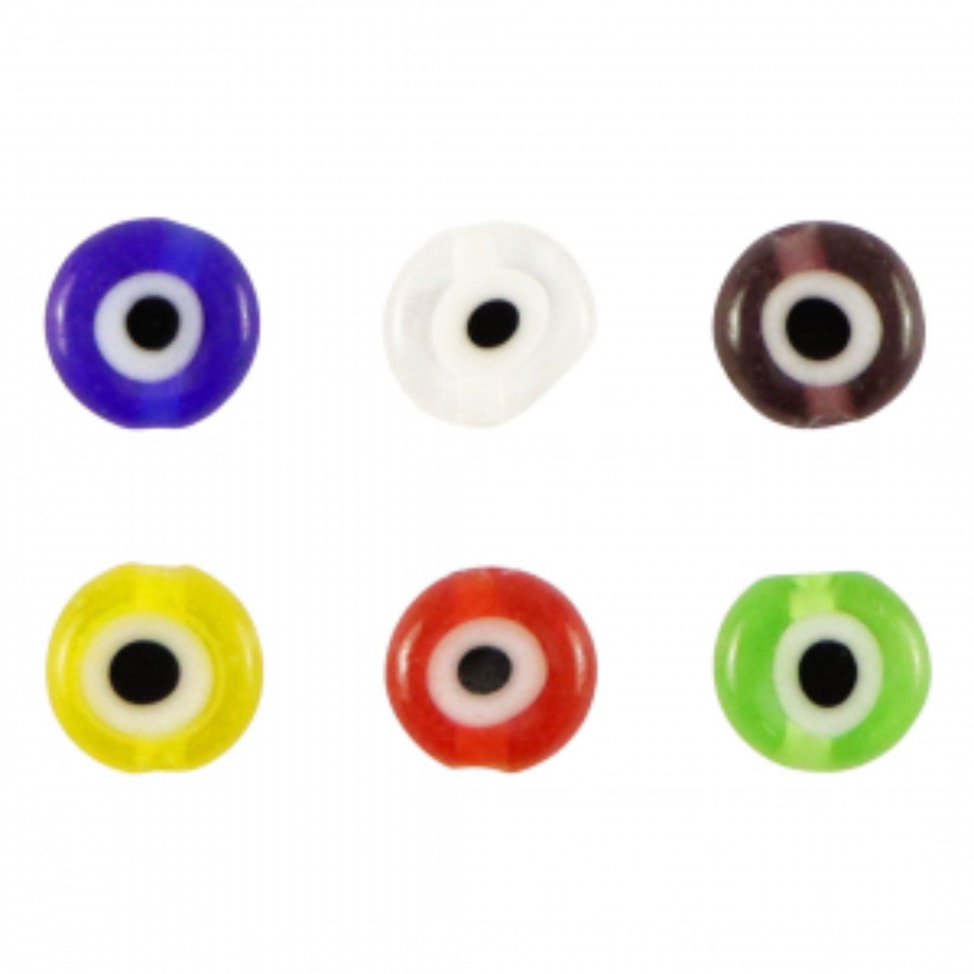 Millefiori korálek, evil eye