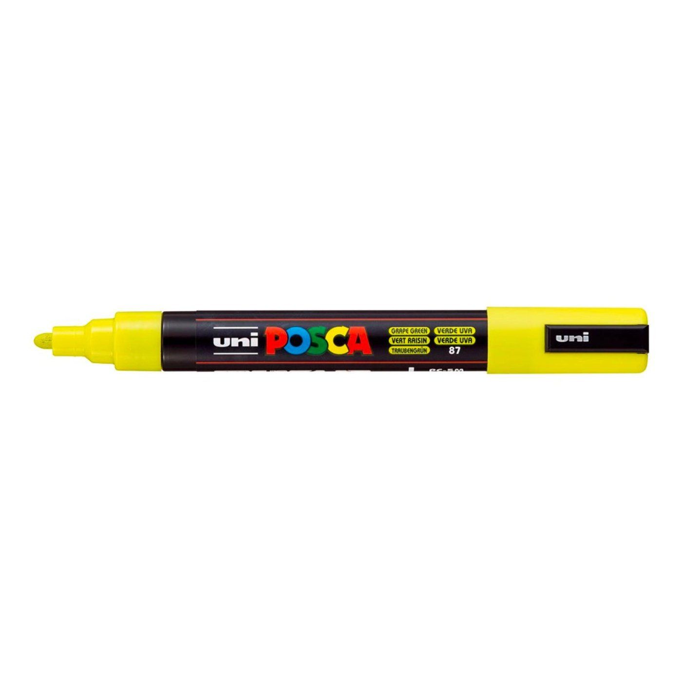 Popisovač Uni Posca PC-5M, 2,5 mm, zelené hrozny