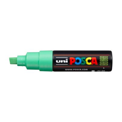 Popisovač Uni Posca PC-8K, 8 mm, světlezelený