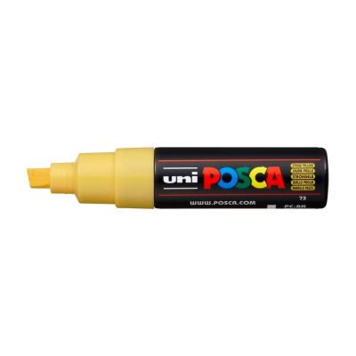 Popisovač Uni Posca PC-8K, 8 mm, slámový