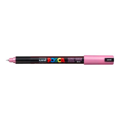 Liner Uni Posca PC-1MR, 0,7 mm, metalická ružová