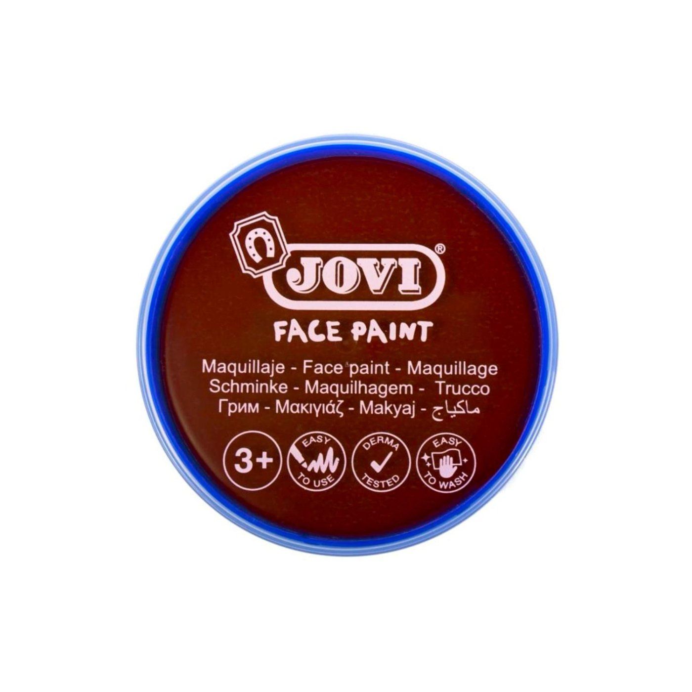 JOVI, Barva na obličej, 8 ml, hnědá