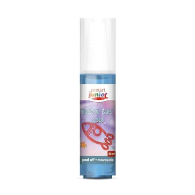 Slupovací barva na sklo, 20 ml, modrá