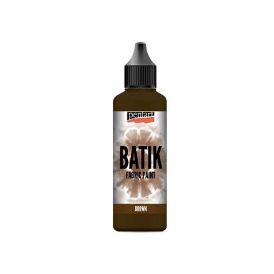 Batikovací barva, 80 ml, hnědá