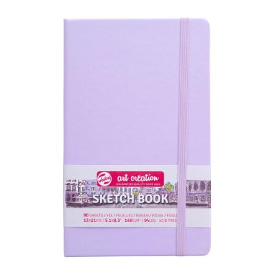 Art book, Art Creation, skicák, 13 x 21 cm, fialový