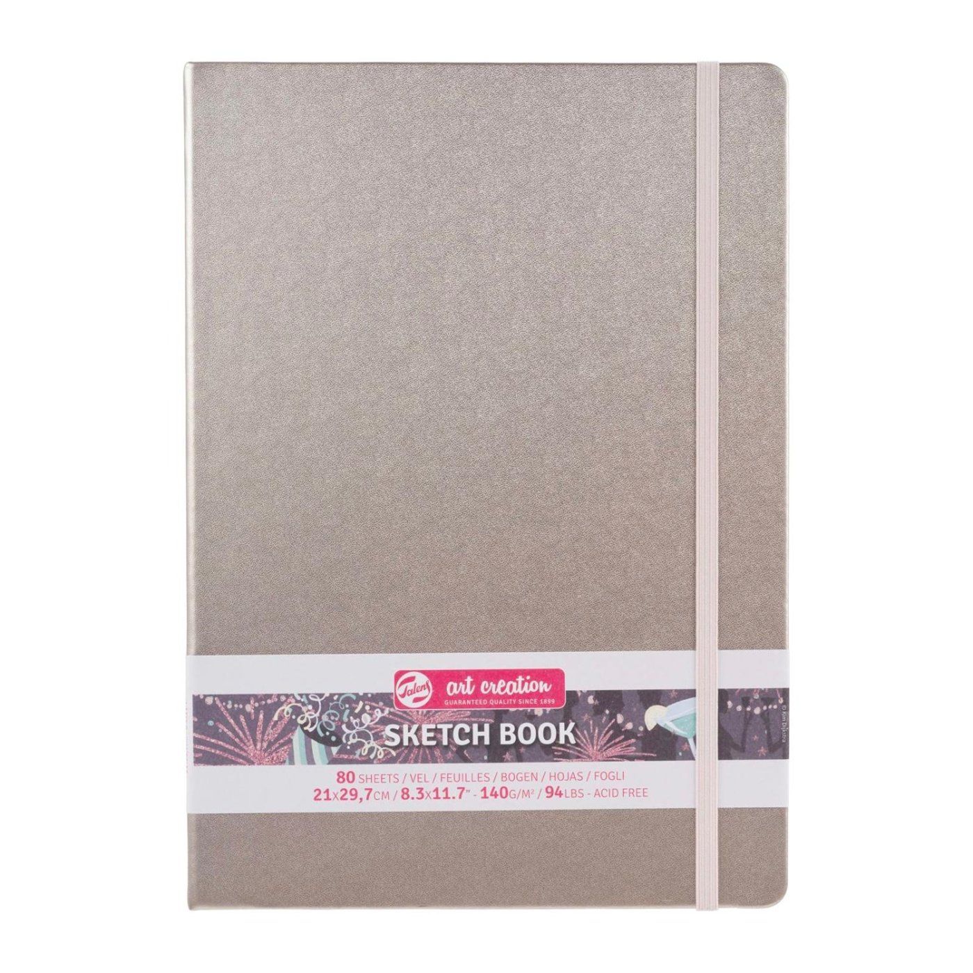 Art book, Art Creation, skicák, 21 x 30 cm, pink champagne