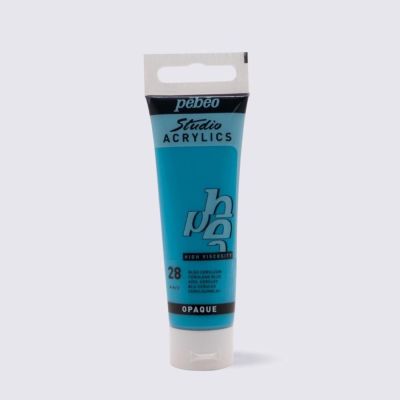 Studio Acrylics 30 ml, 28 Cerulean Blue