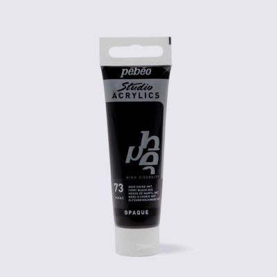 Studio Acrylics 30 ml, 73 Ivory Black Hue