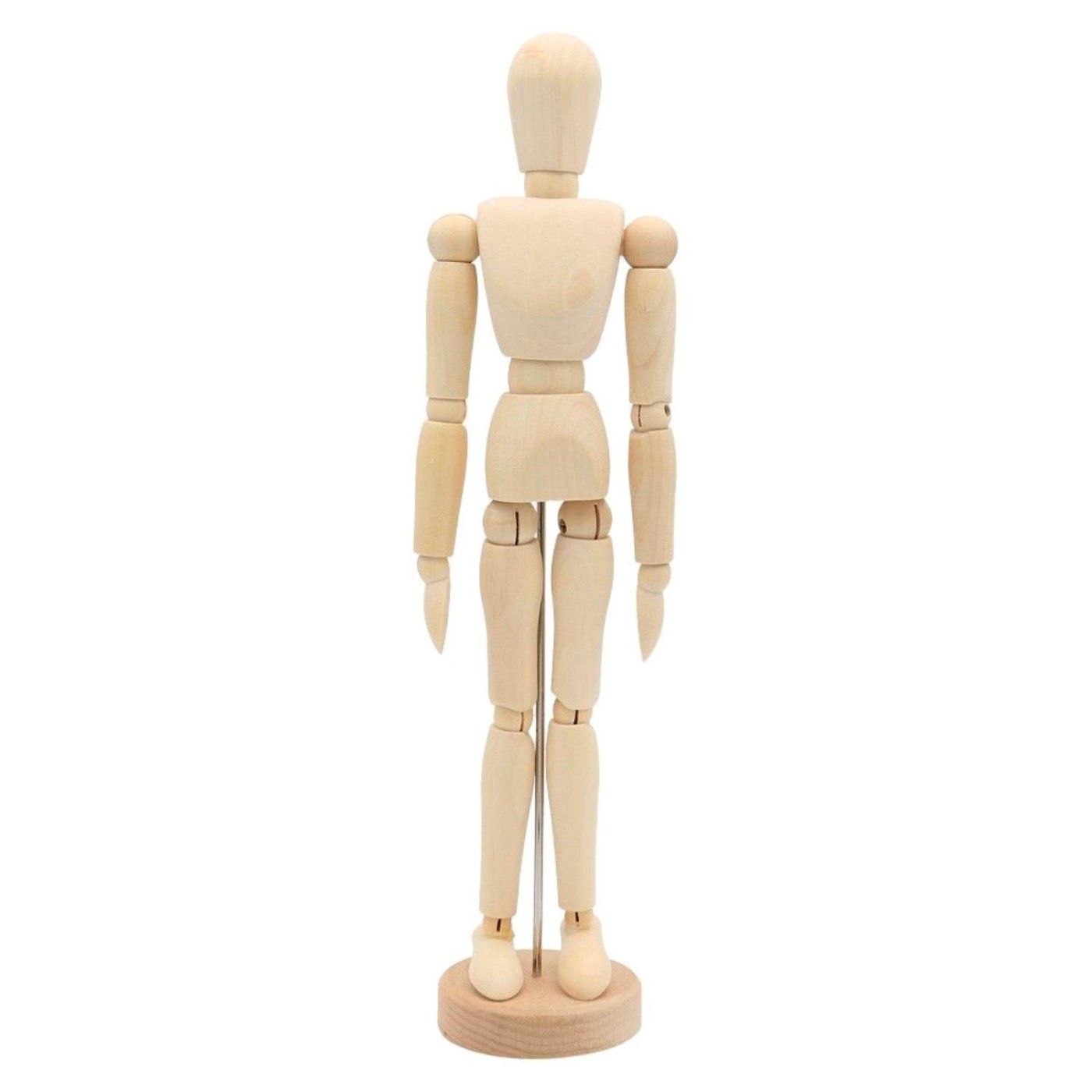 Dřevěná kreslící figurína - muž 30 cm