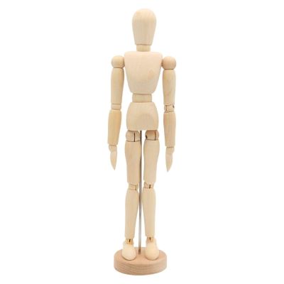 Dřevěná kreslící figurína - muž 30 cm