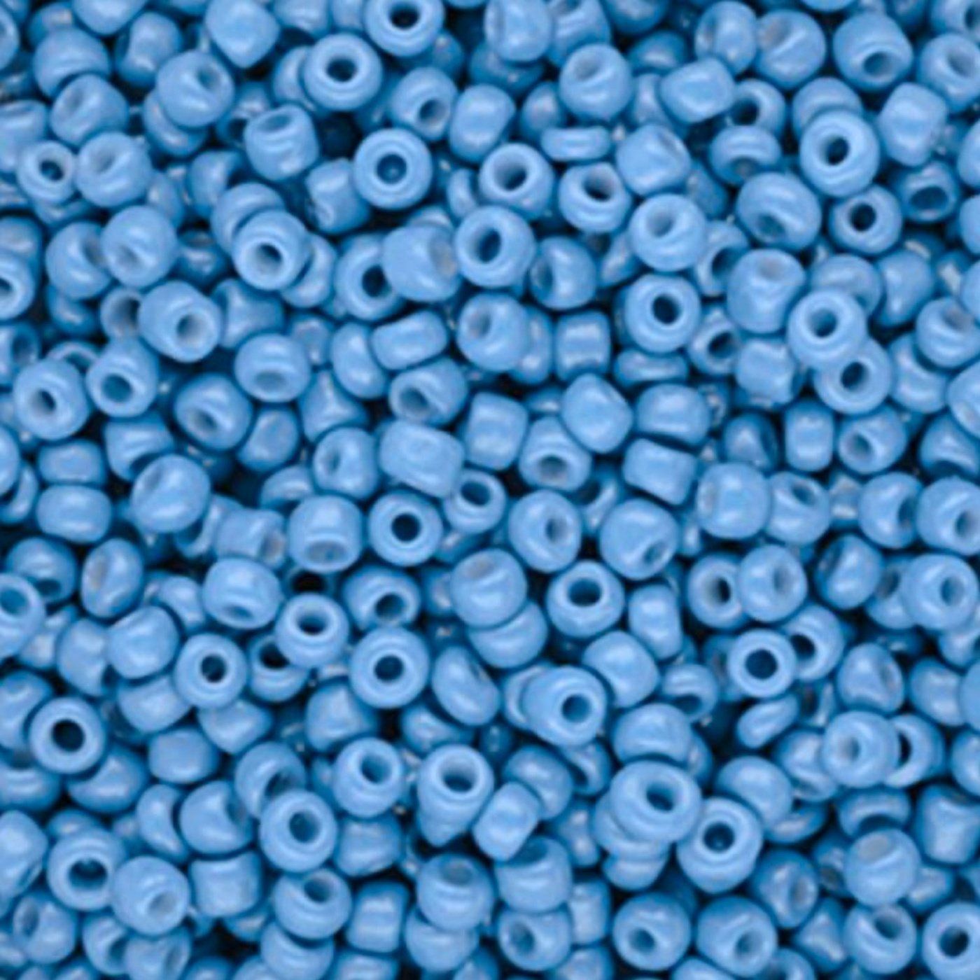 Rokajl, světle modrá, 4 mm, 50 g